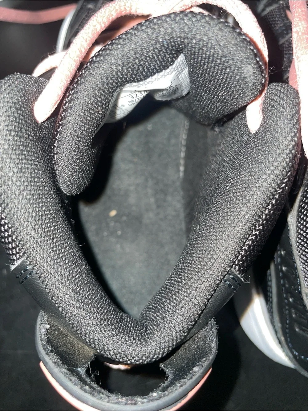 Nike Air Jordan 6 Rings Black Rust Pink Sneakers Retro
